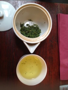 feuilles infusées tamaryokucha